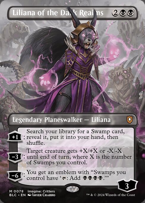 Liliana of the Dark Realms — BLC #78 (Non-foil)