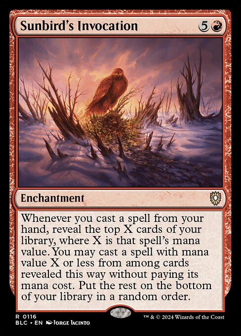 Sunbird's Invocation — BLC #116 (Non-foil)
