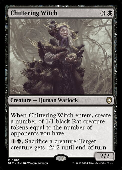 Chittering Witch — BLC #180 (Non-foil)