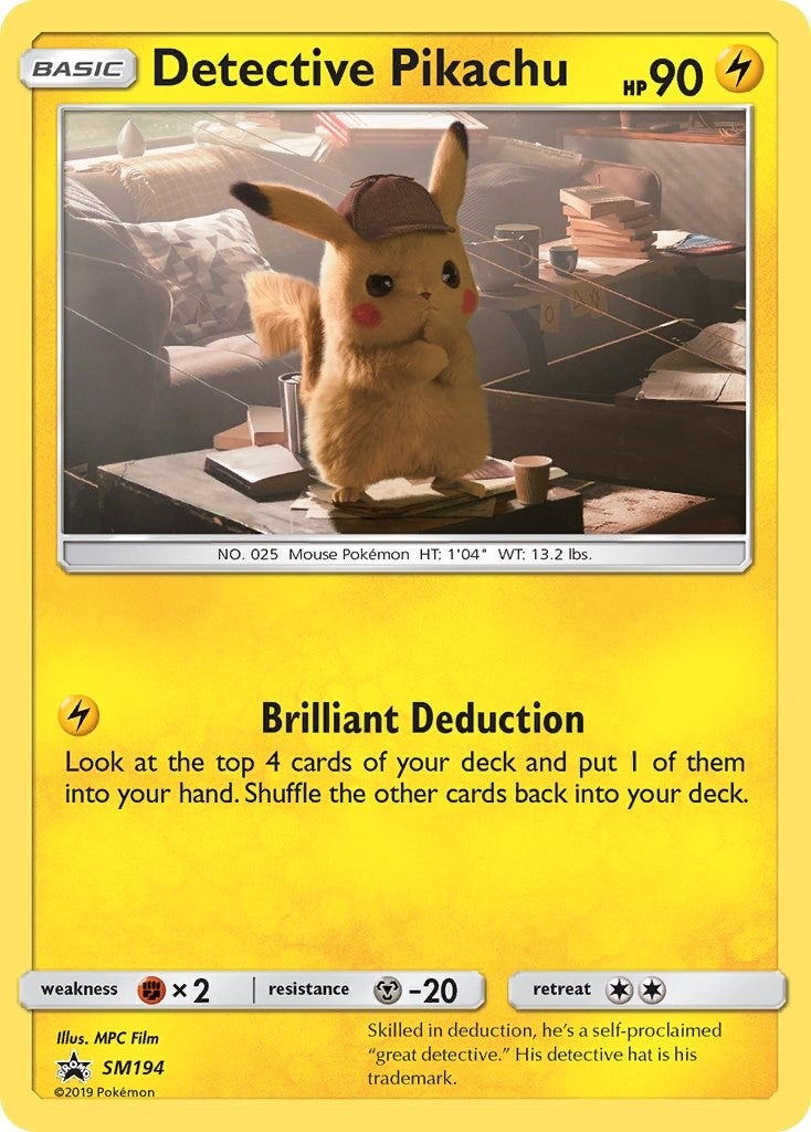 Detective Pikachu - SM194 (SM194) (SMP)