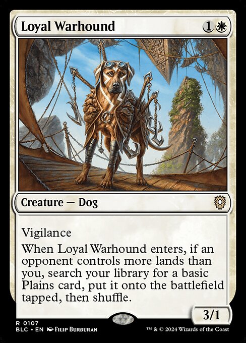 Loyal Warhound — BLC #107 (Non-foil)