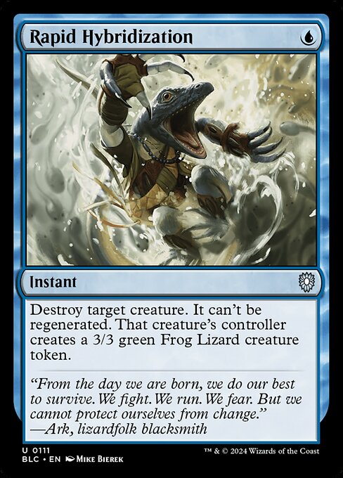 Rapid Hybridization — BLC #111 (Non-foil)