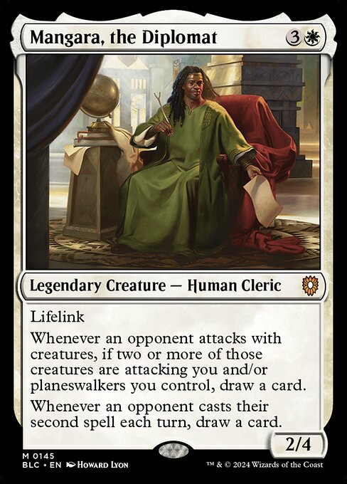 Mangara, the Diplomat — BLC #145 (Non-foil)