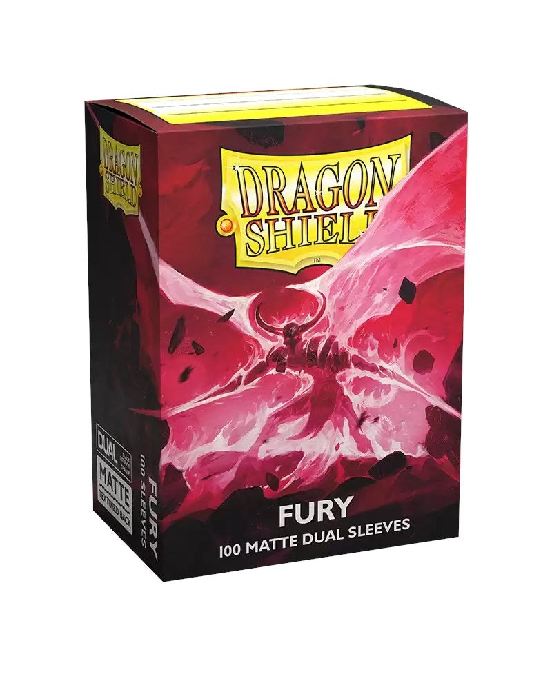 Dragon Shield Dual Matte Standard Sleeves - Fury (100-Pack)