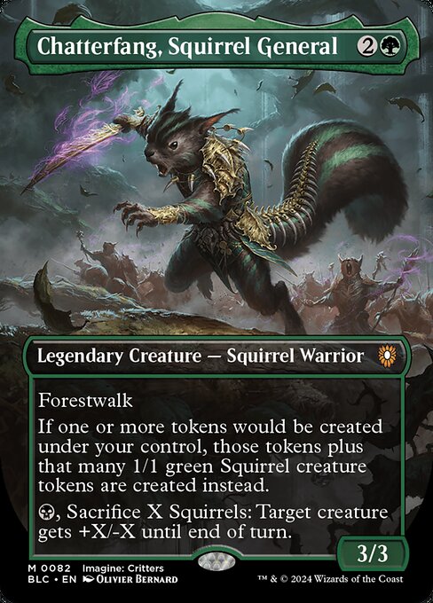 Chatterfang, Squirrel General — BLC #82 (Foil)