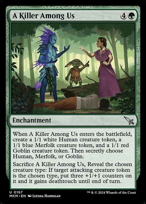 A Killer Among Us — MKM #167 (Foil)