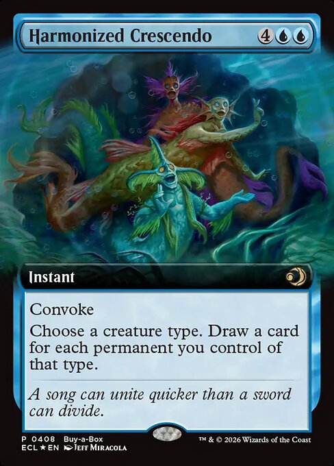 Harmonized Crescendo — ECL #408 (Foil)