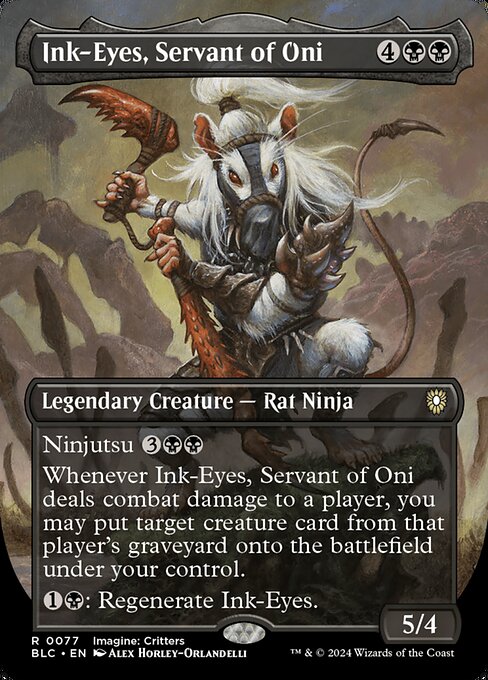 Ink-Eyes, Servant of Oni — BLC #77 (Foil)