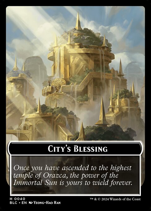 City's Blessing — TBLC #40 (Foil)