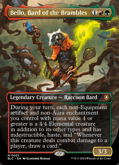 Bello, Bard of the Brambles — BLC #1 (Foil)