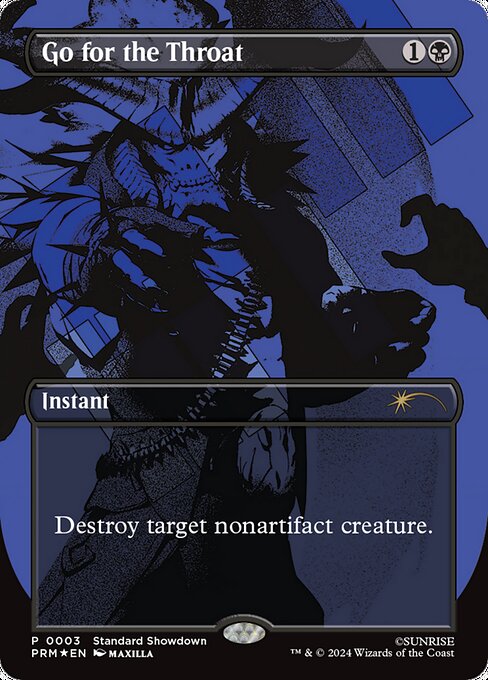 Go for the Throat — PCBB #3 (Foil)