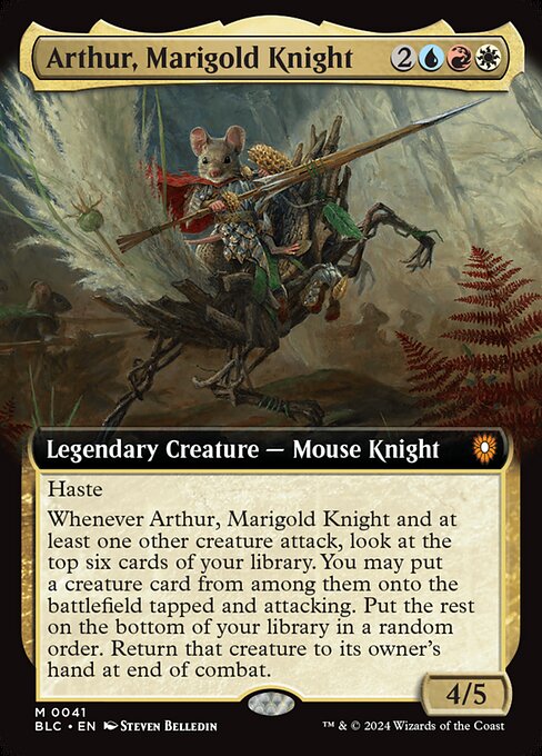 Arthur, Marigold Knight — BLC #41 (Foil)
