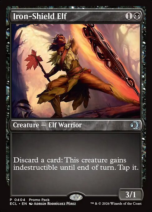 Iron-Shield Elf — ECL #404 (Foil)
