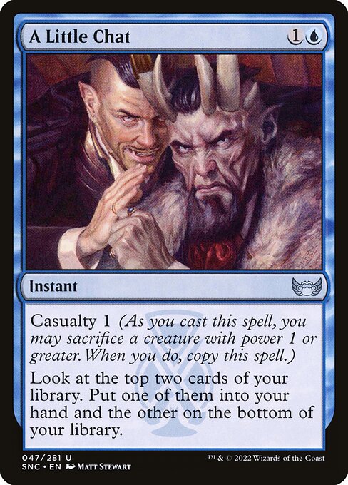 A Little Chat — SNC #47 (Foil)