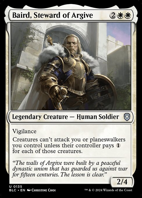 Baird, Steward of Argive — BLC #135 (Non-foil)