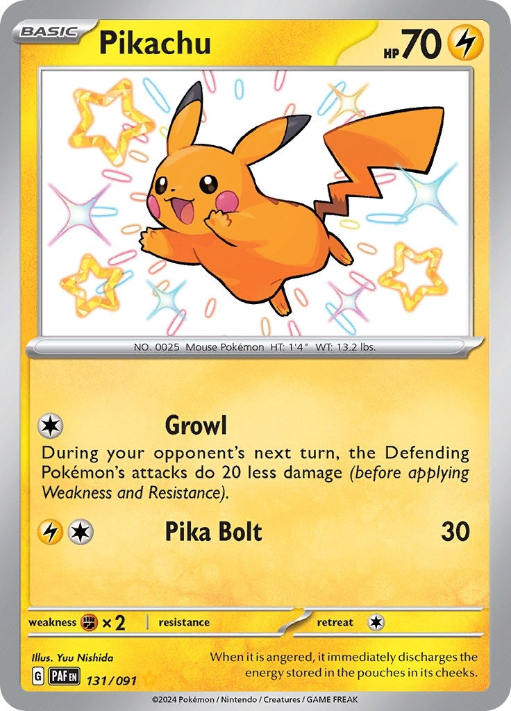 Pikachu (131/091) (PAF)