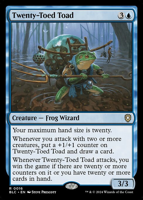 Twenty-Toed Toad — BLC #16 (Non-foil)
