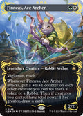Finneas, Ace Archer (Borderless) (Raised Foil) (348) (BLB)