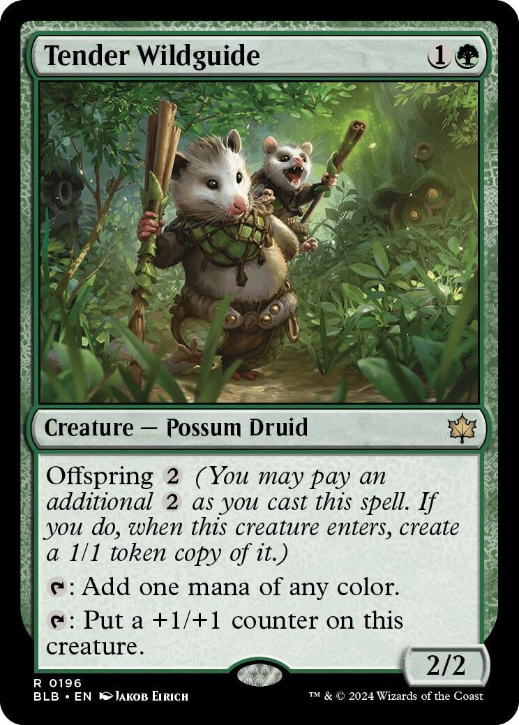 Tender Wildguide (196) (BLB)