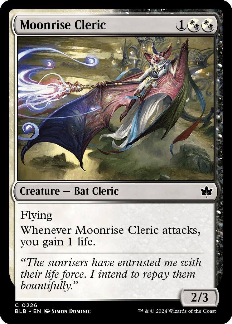Moonrise Cleric (226) (BLB)