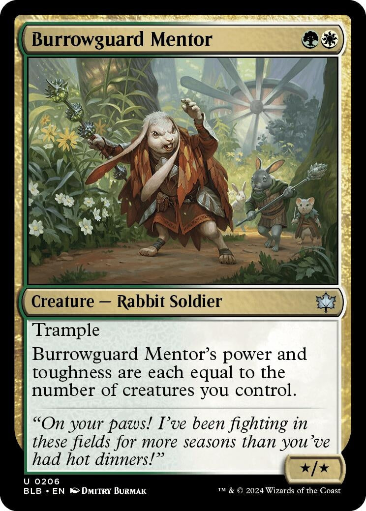 Burrowguard Mentor (206) (BLB)