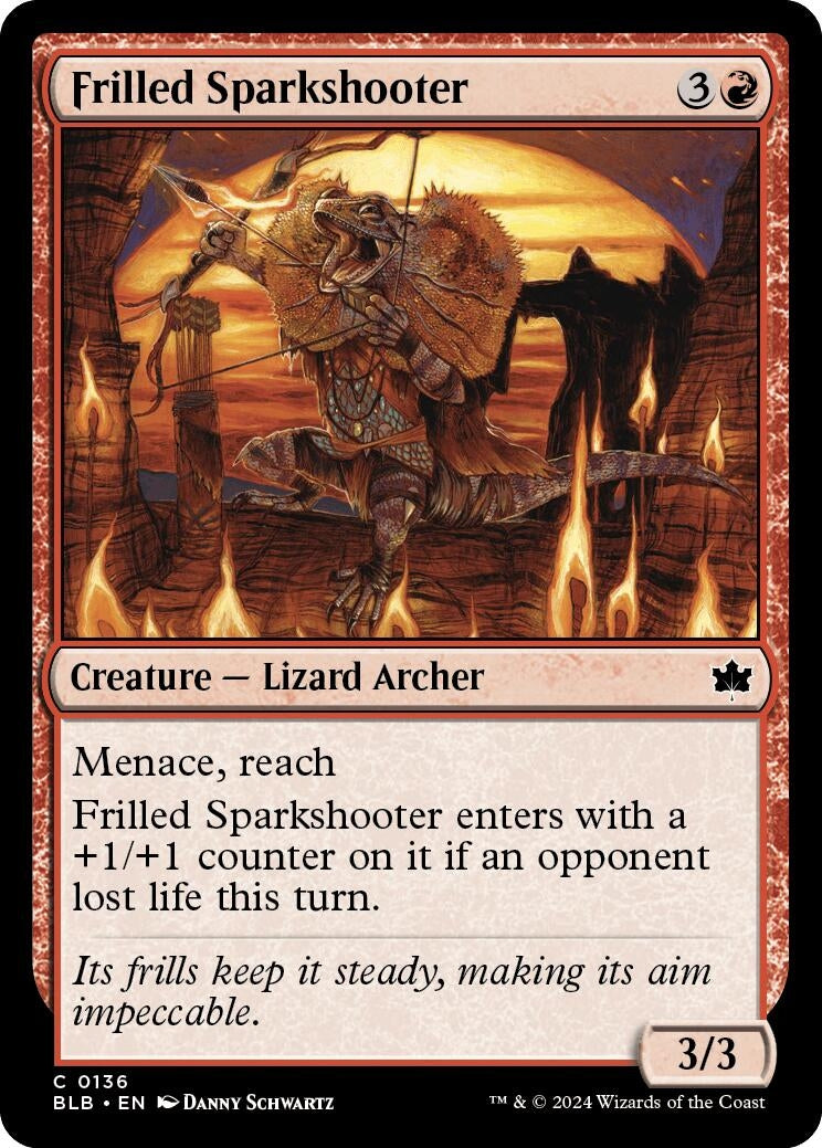 Frilled Sparkshooter (136) (BLB)