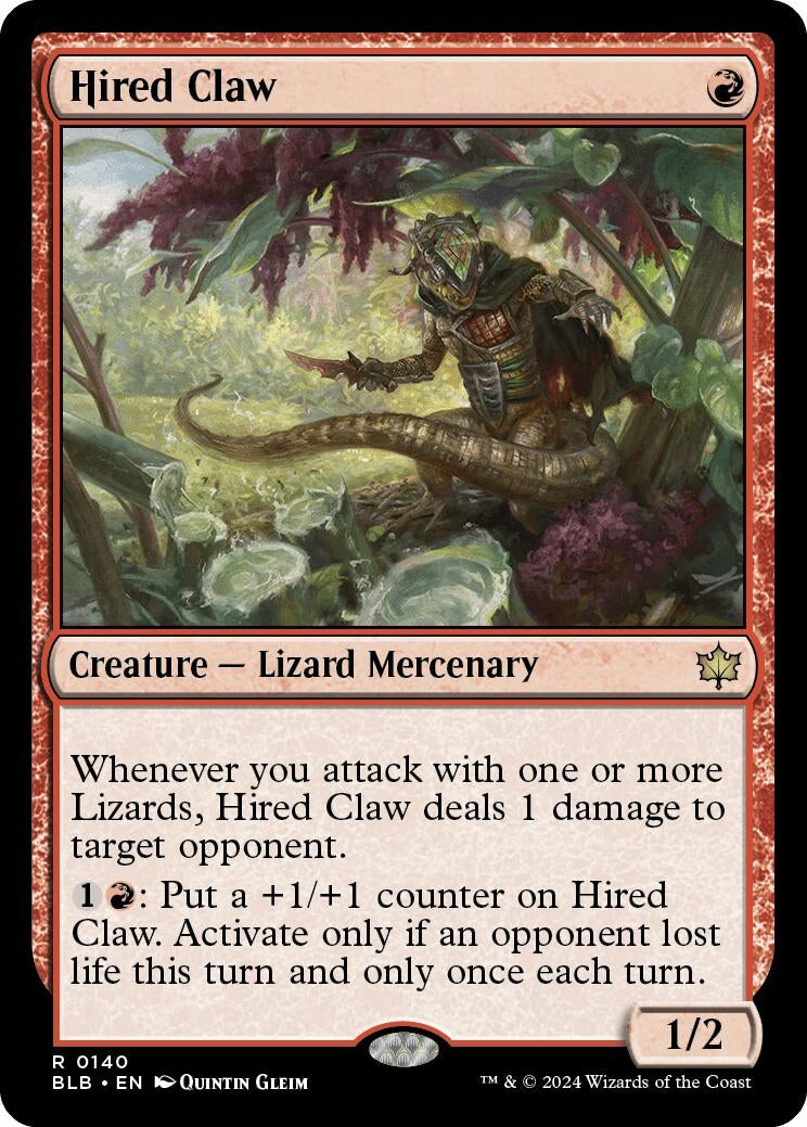 Hired Claw (140) (BLB)