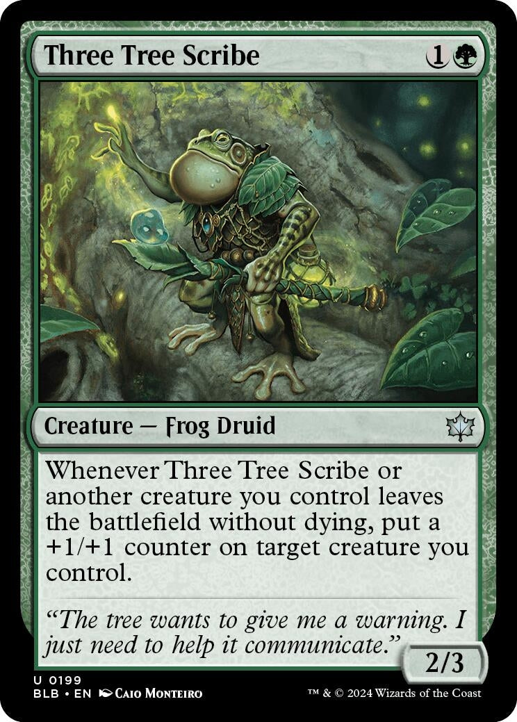 Three Tree Scribe (199) (BLB)
