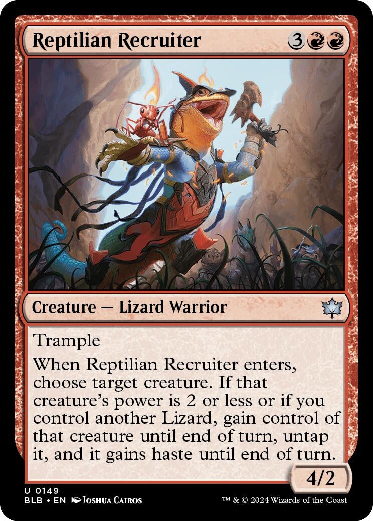 Reptilian Recruiter (149) (BLB)