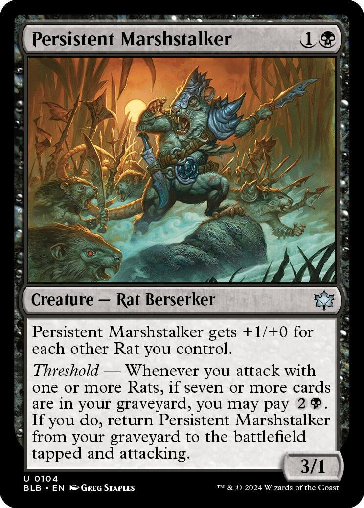 Persistent Marshstalker (104) (BLB)