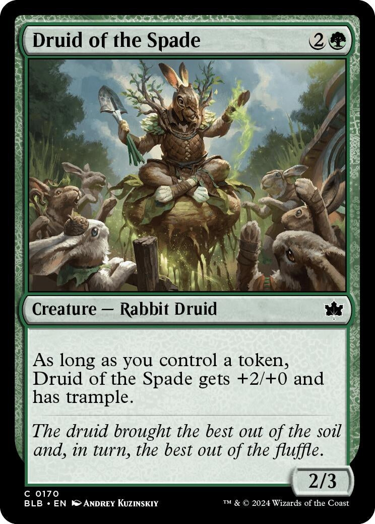 Druid of the Spade (170) (BLB)