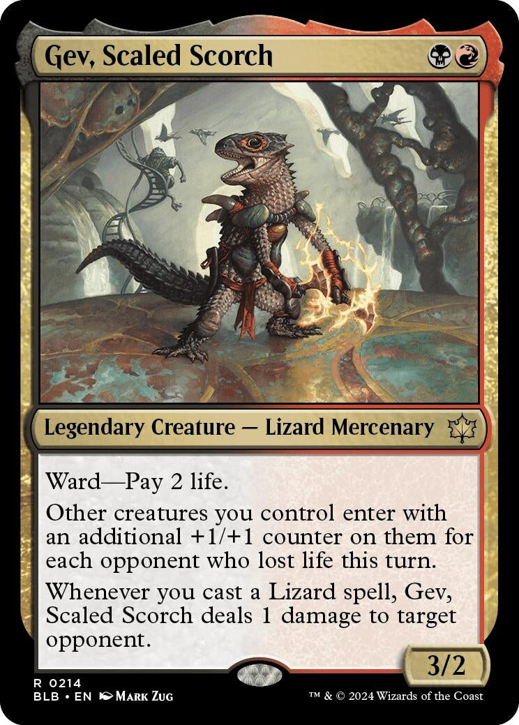 Gev, Scaled Scorch (214) (BLB)