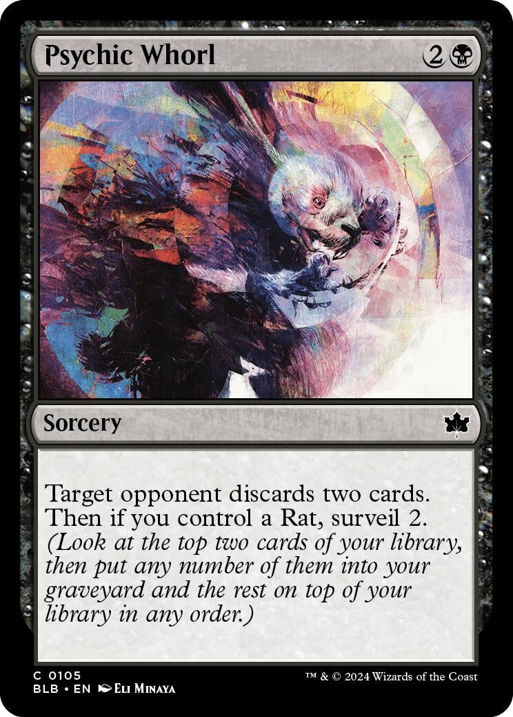 Psychic Whorl (105) (BLB)