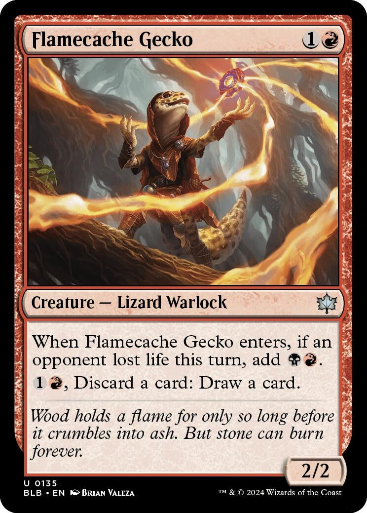 Flamecache Gecko (135) (BLB)