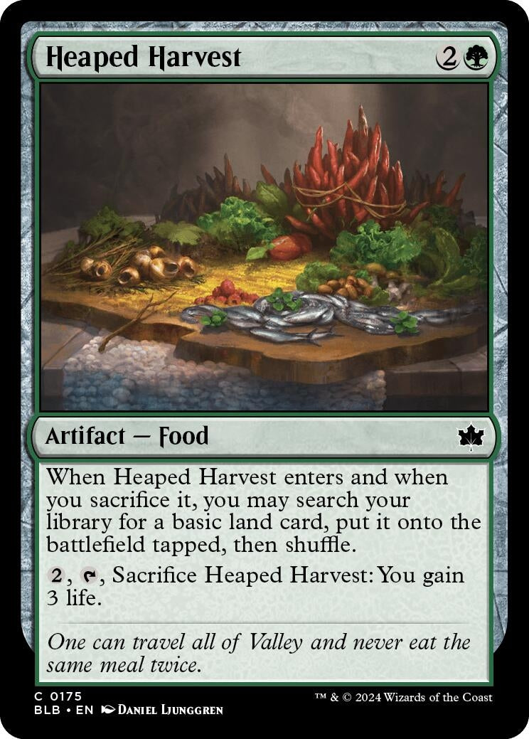 Heaped Harvest (175) (BLB)