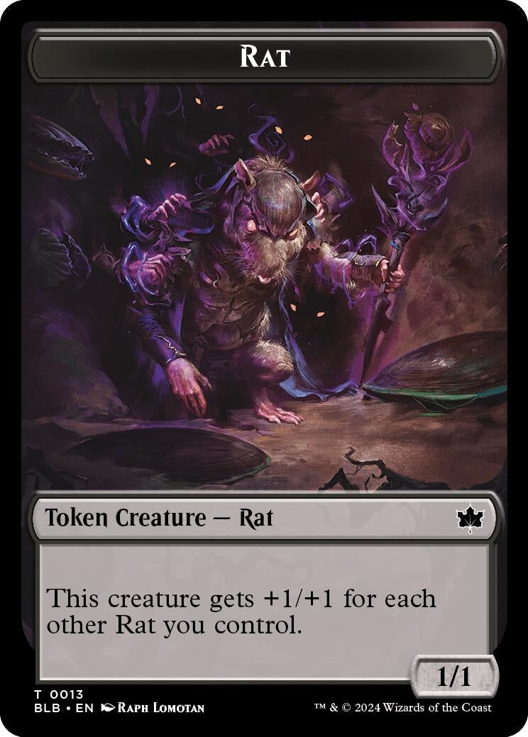 Rat Token (13) (BLB)