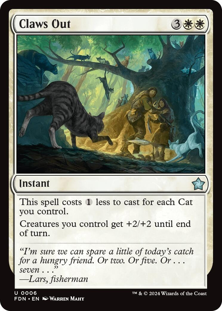 Claws Out (6) (FDN)