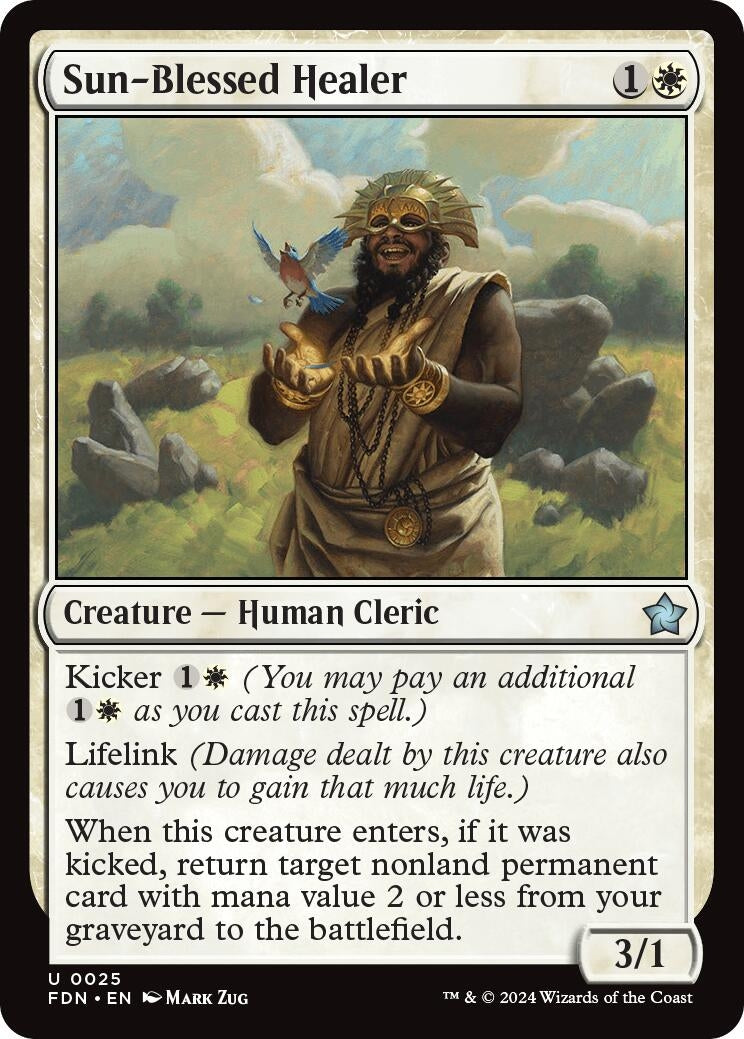 Sun-Blessed Healer (25) (FDN)
