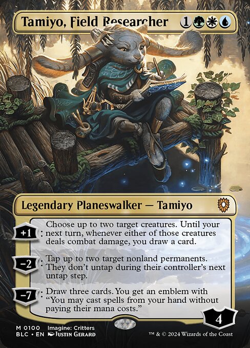Tamiyo, Field Researcher — BLC #100 (Foil)