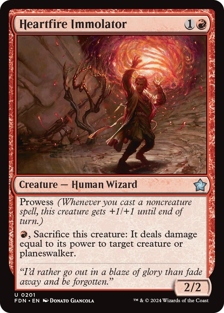 Heartfire Immolator (201) (FDN)