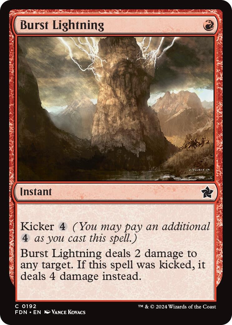 Burst Lightning (192) (FDN)