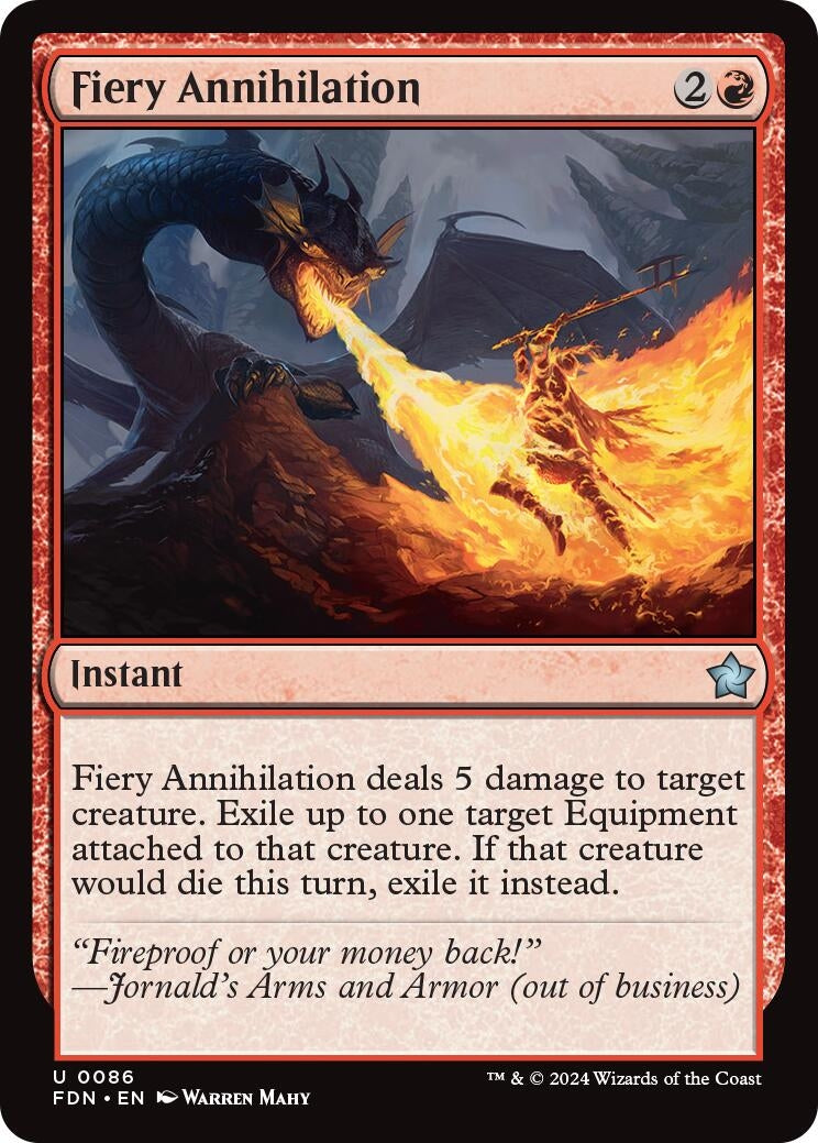 Fiery Annihilation (86) (FDN)