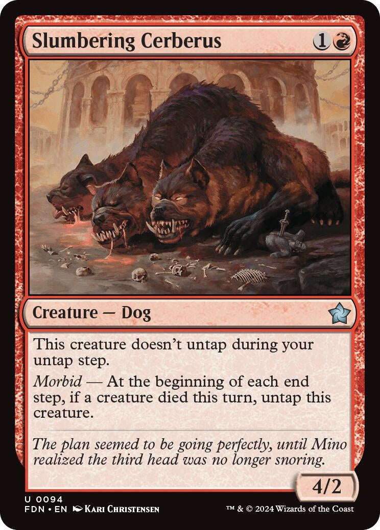 Slumbering Cerberus (94) (FDN)