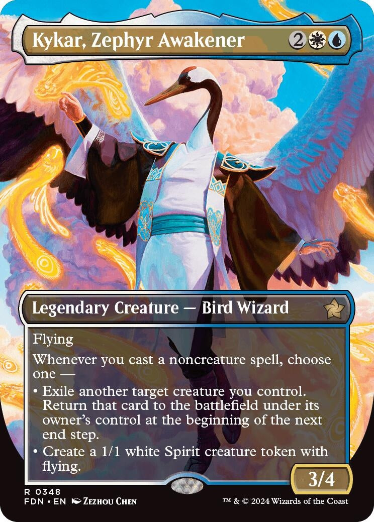 Kykar, Zephyr Awakener (Borderless) (348) (FDN)