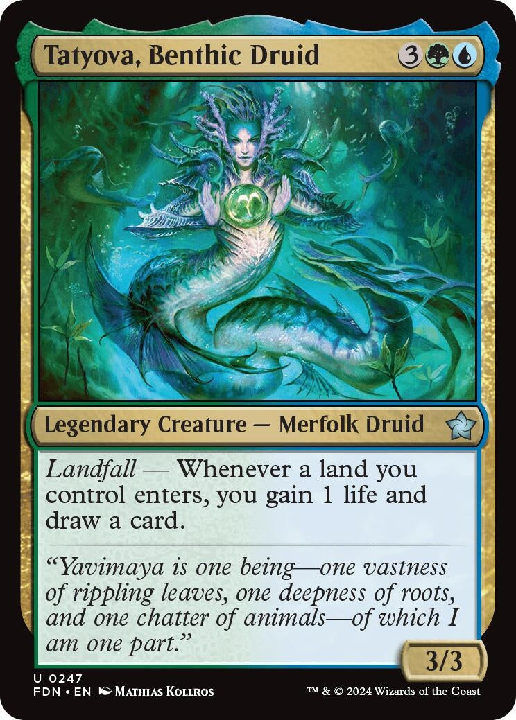 Tatyova, Benthic Druid (247) (FDN)