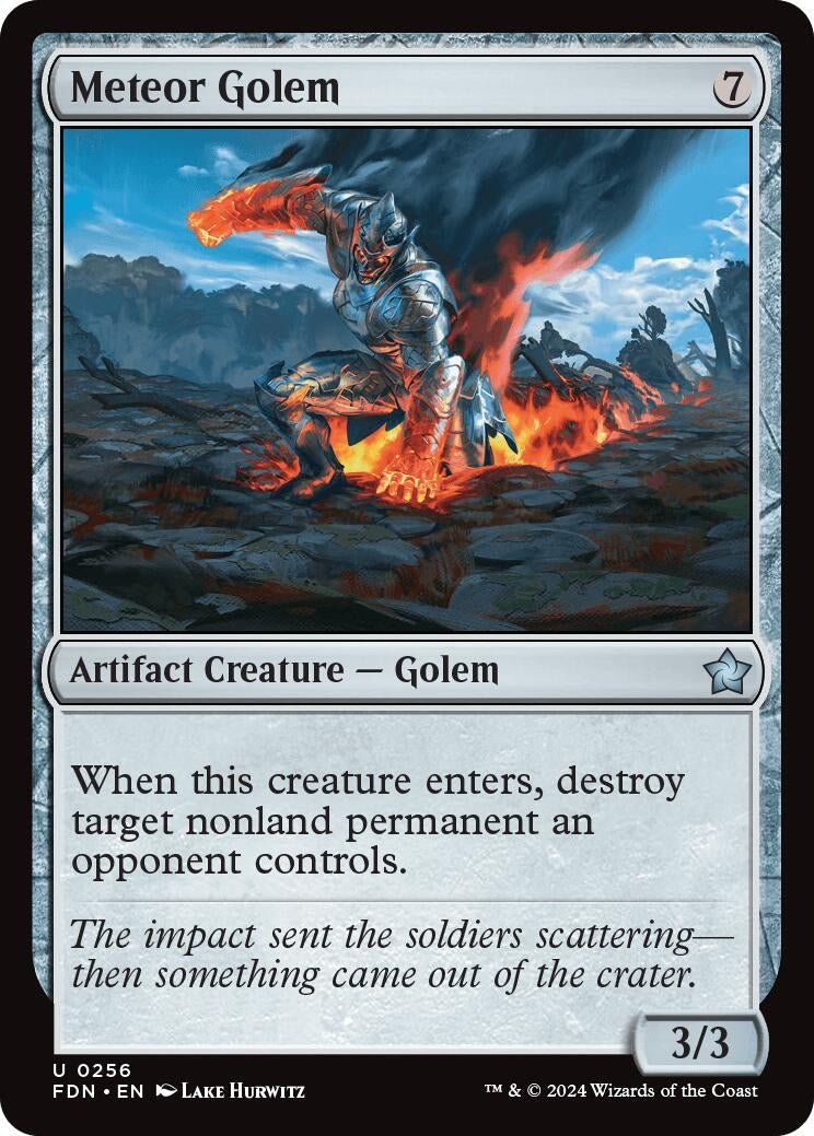 Meteor Golem (256) (FDN)