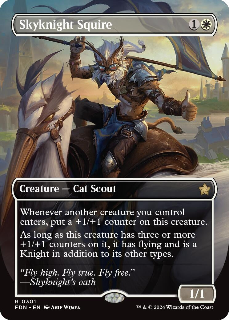 Skyknight Squire (Borderless) (301) (FDN)