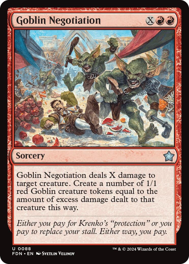 Goblin Negotiation (88) (FDN)