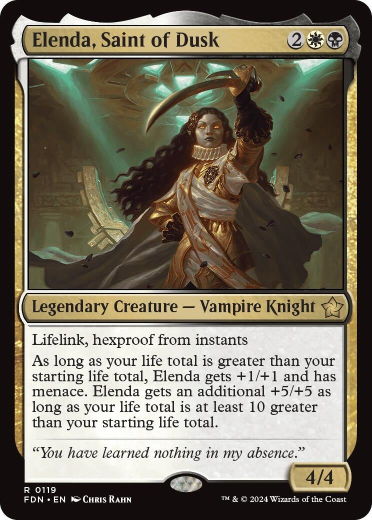 Elenda, Saint of Dusk (119) (FDN)