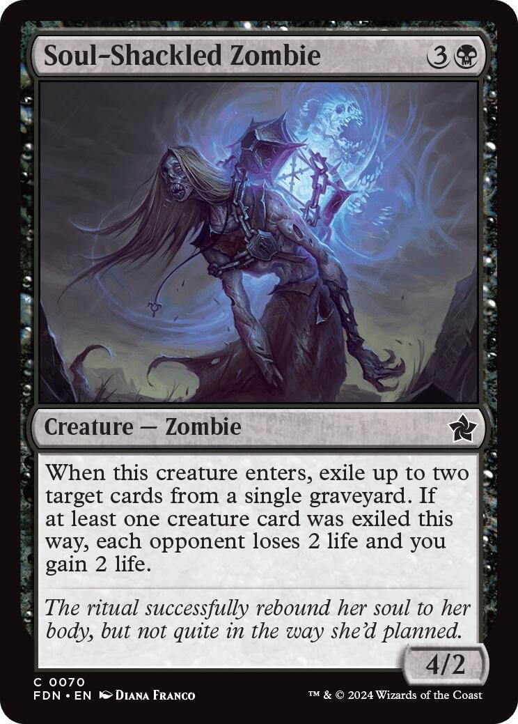 Soul-Shackled Zombie (70) (FDN)